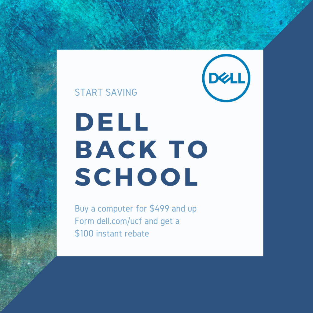 Dell and TPC Back to School Sale – UCF Technology Product Center
